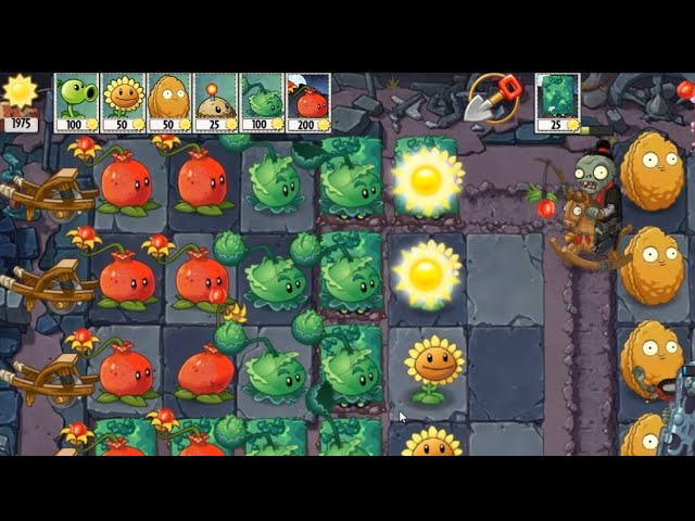 Plants vs. Zombies Online - Far Future - Level 9-1 [4K 60FPS] 