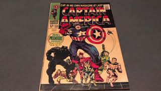 🇺🇸💥 Marvel Character Talk : Captain America 100 - 1st issue 1968 Silver Age  Classic Cover Kirby 🇺🇸💥