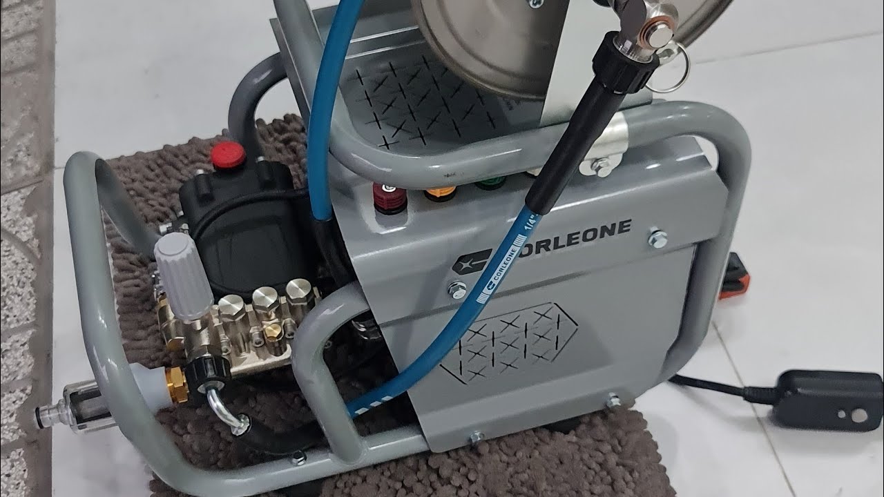 MÁY RỬA XE G600 MOTOR NAM CHÂM VĨNH CỮU CHỈNH TUA MÁY