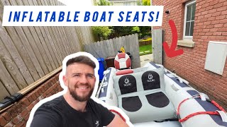 The Must have Inflatable boat seat and Captains chair!!!! Honwave T35