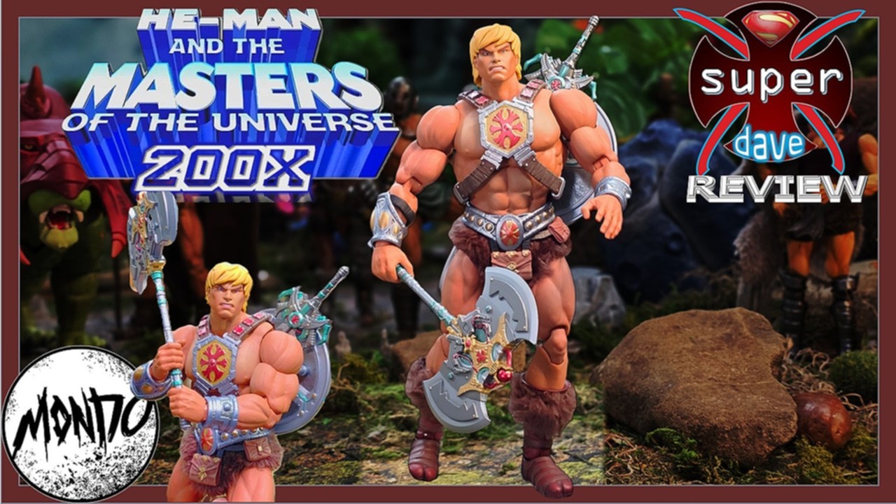 200X Mondo 1/12 Scale He-Man Standared Figure Review