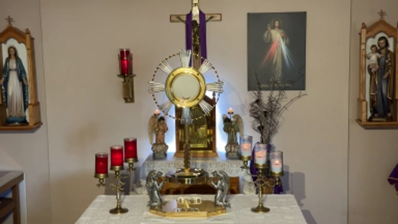 LIVE Eucharistic Adoration - Sisters of Divine Mercy