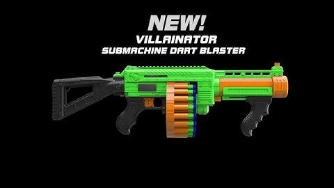 Dart Zone Villainator Submachine Blaster