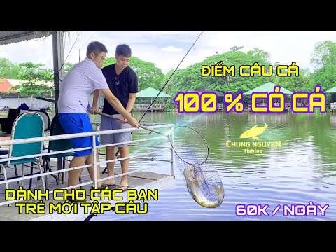 Điểm Câu Cá 100 Có Cá Cho Cần Thủ Mới Tập Câu | Hồ Câu Cá Thành Long | Chung Nguyễn Fishing