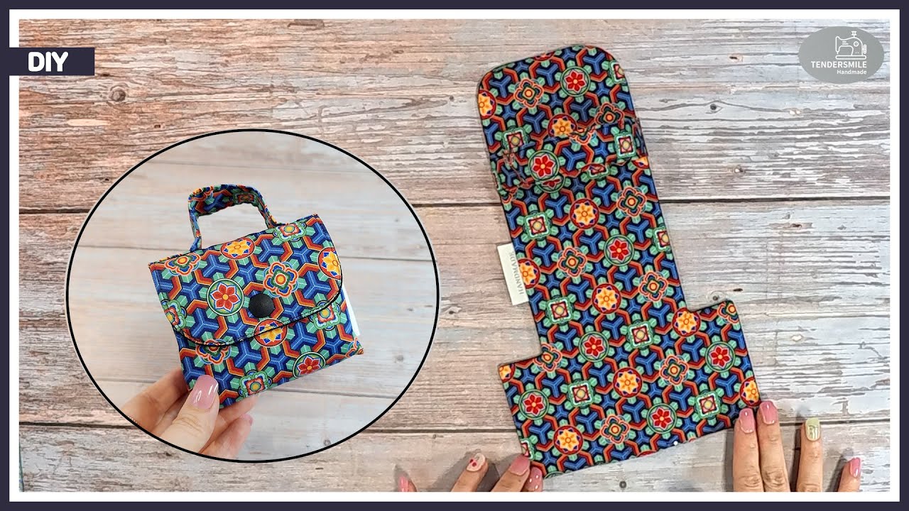 Идея для подарка, связанного со швейными изделиями! Как сделать милый мини-мешочек