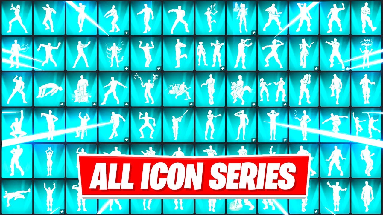 100+ Icon Series Emotes in Fortnite Battle Royale YouTube