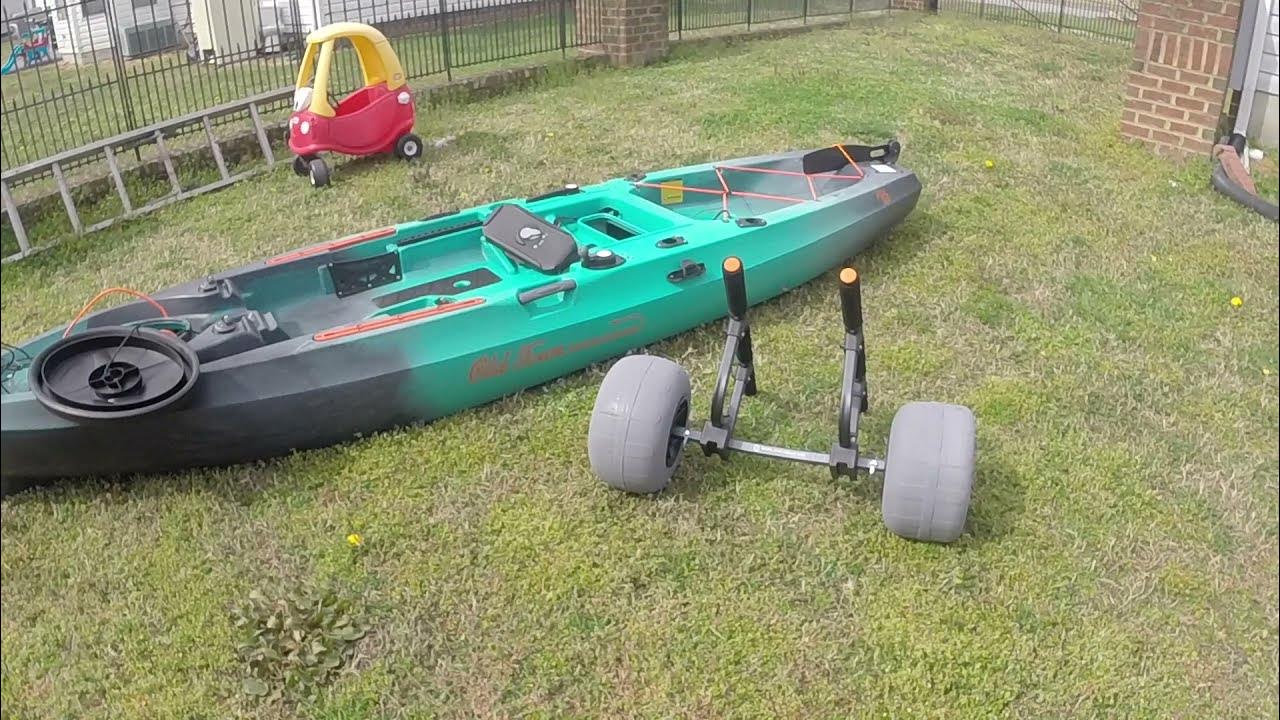 Wilderness Systems Heavy Duty Kayak Cart [Beach Wheels] Assembly YouTube