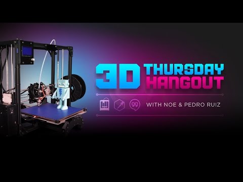 3D Hangouts - LIVE Hangout On Air each 3D Thursday!