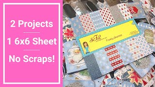 Smash Those Small Pads - 2 Projects NO SCRAPS!!!! - TUTORIAL - Craft Fair and Gift Ideas