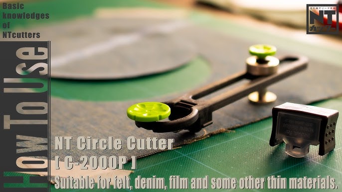 NT Cutter Circle Cutter, 11/16 Inches ~ 6-11/16 Inches Diameter, 1 Cutter  (C-1500)