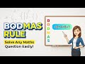 Bodmas | Bodmas rule questions for competitive exams | BODMAS Rule Tricks
