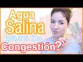 FUNCIONA EL REMEDIO CASERO DE AGUA SALINA PARA LA CONGESTIÓN NASAL? |COMO QUITAR LA CONGESTION NASAL