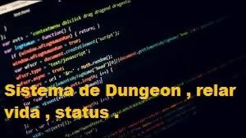 SISTEMA DE DUNGEON , ATADURA , STATUS PARA RPG BOT DISCORD ⭐ COMANDOS BOT #5 ⭐