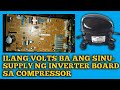 INVERTER REFRIGERATOR: ILANG VOLTS ANG SUPPLY NG COMPRESSOR