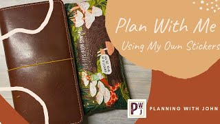 Patreon Plan With Me | Using My Own Stickers