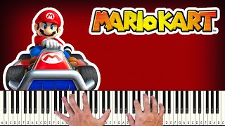 Rainbow Road - Mario Kart - PIANO TUTORIAL