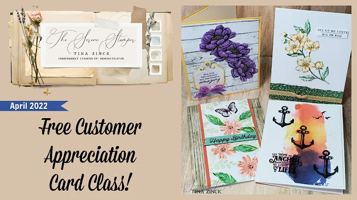 Free Card Class April 2022 | Simple Cards, LOTS of...