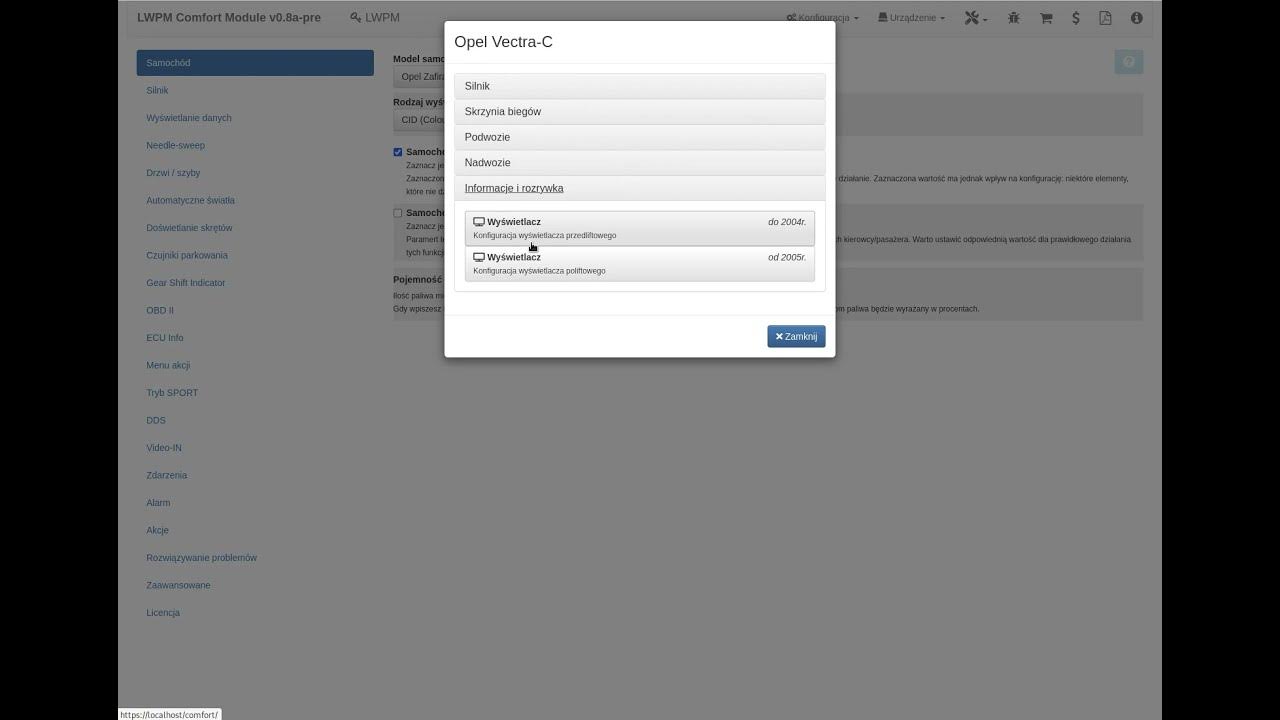 LWPM Odczyt PIN z wyświetlacza AstraH/VectraC YouTube