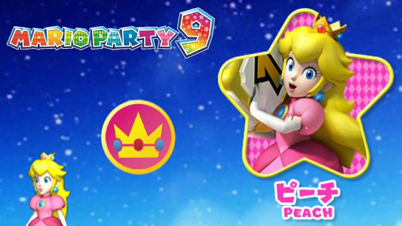 mario party island tour peach voice