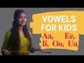 Vowels for Kids LKG and UKG Vowels and Consonants for Kids | Grammar for Grade 1 and Grade 2