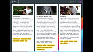 How to use the JECT.AI science communication metaphor features