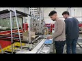 Lean manufacturing  4lean  ergonomic fixtures workstation with an assembly line