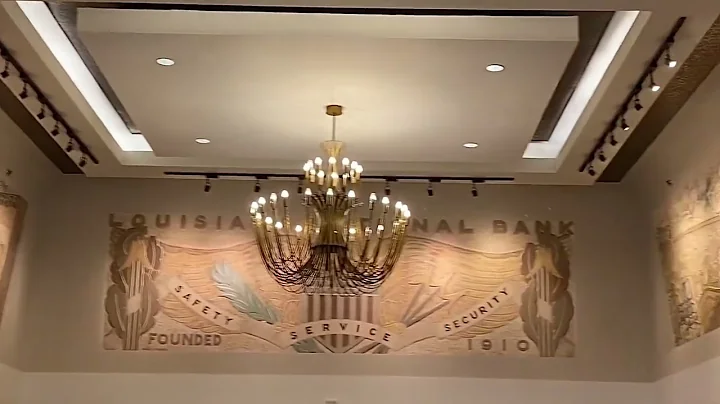Angela Gregory's murals at The Gregory restaurant ...