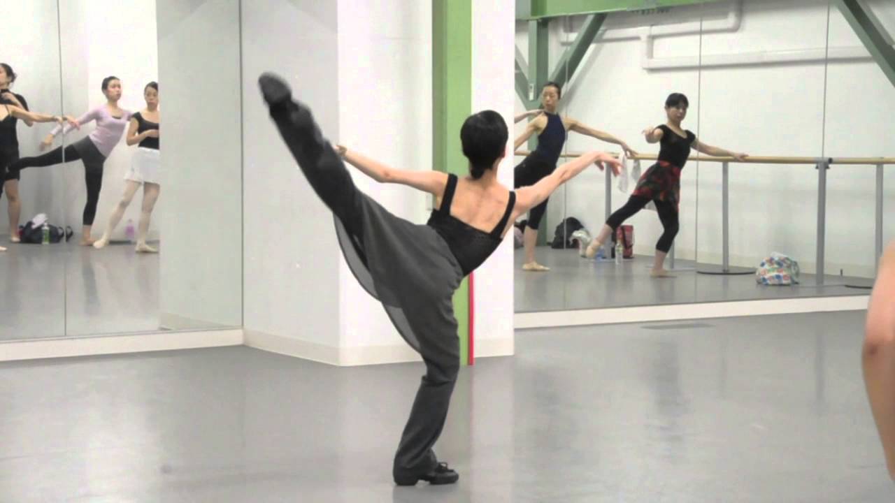 近藤美緒先生のバレエ初級 Youtube