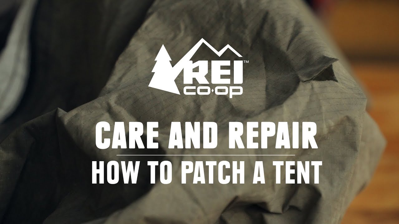 How To Patch A Tent || Rei - Youtube