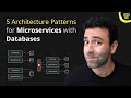 Microservices with databases can be challenging