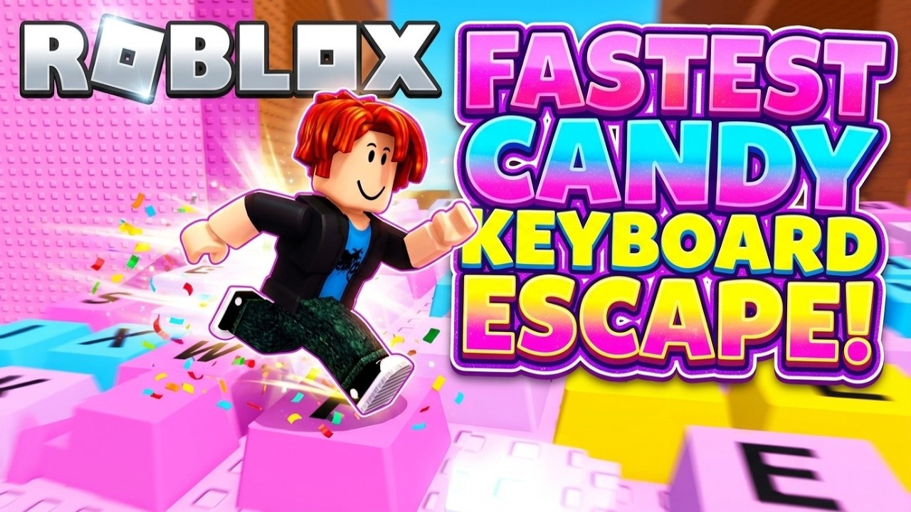 Video thumbnail for W3🌀, +1 Speed Keyboard Escape, Candy &amp; Chocolate By SecretVerse Studio | Roblox | Gameplay, Android