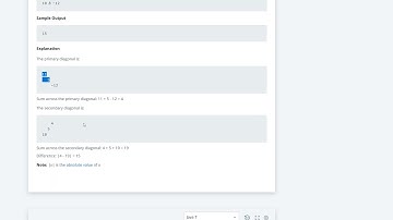 Hackerrank Solution - Diagonal Difference || Warmup||  java||  hackerrank solutions