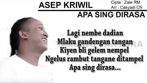 ASEP KRIWIL APA SING DI RASA TARLING PANTURA 2019