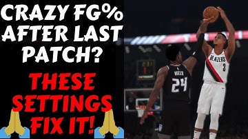 NBA 2K19 Gameplay Sliders #11 : ALERT! Setting Changes After Last Patch! Shooting, Shot Defense, FG%