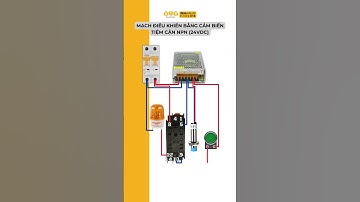 Mạch điều khiển bằng cảm biến tiệm cận NPN 24VDC - BTB Electric
