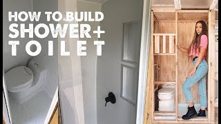 HOW TO BUILD A BATHROOM IN A VAN | Ep 3 Sprinter Van Conversion