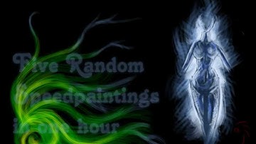 5 Speedpaintings in 1 hour