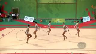 Italy Ita - 2022 Rhythmic Worlds Sofia Bul - Qualifications 5 Hoops