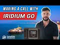 Iridium GO! Help Series - How to Make a Phone Call (Turning a Cellphone into SatPhone)