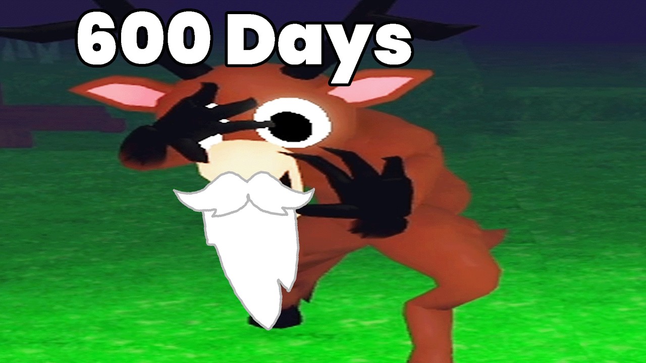 mocici冒険のプロローグ600% ブラウンのキツネちゃん SURVIVING 600 DAYS in Roblox 99 Nights in the Forest - YouTube