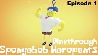 Spongebob Heropants Playthrough Episode 1:Coin Collection