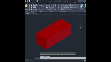 Hướng dẫn vẽ lệnh Box trong AutoCAD 3D | #shorts