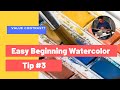 Beginning Watercolor Tip 3:  Improving your painting with VALUE CONTRAST