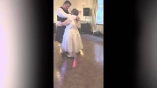 Nicole Colville, Craig Colville, dance their first dance as Wife and Husband!