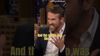 Ryan Reynolds and his hilarious pitch for Deadpool 2 movie | @fallontonight | #shorts #ryanreynolds