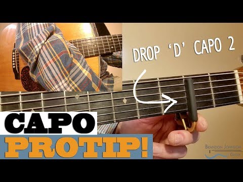 Guitar Capo Chart Standard Tuning