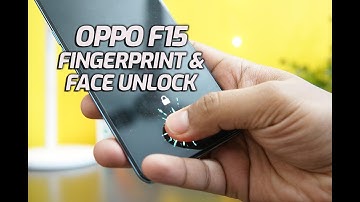 Oppo F15 Face Unlock and In-Display Fingerprint Scanner