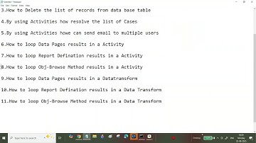 How to loop Data Page Results | Report Definition Results | Obj-Browse Method Results in PEGA