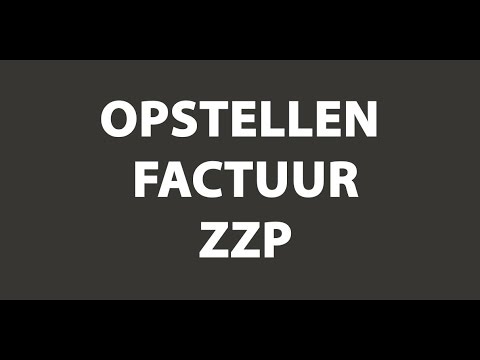 Factuur Juist Opstellen - Video Uitleg