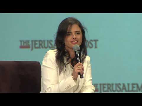 Ayelet Shaked speaks at the Jerusalem Post NY Conference